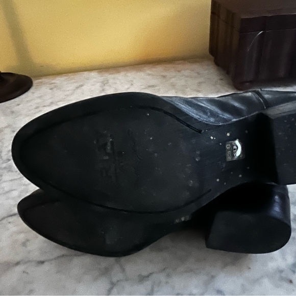 Ariat Genuine Leather Studded Cowgirl Moto Boots - Picture 8 of 11